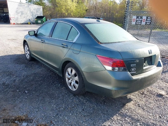 2008 Honda Accord Sdn EX-L with VIN 1HGCP26888A031103, listed as a IAAI auction lot 41801333 with 156239 miles. Bid and sale history available at carsss.com. Image 3.