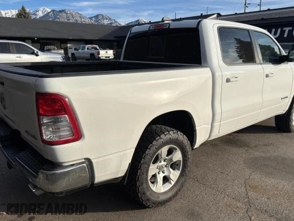 2022 Ram 1500 Lone Star with VIN 1C6SRFFT4NN464963, listed as a Copart auction lot 86011044 with 28,752 mi miles and Non repairable. Bid and sale history available at DreamBid. Image 4.