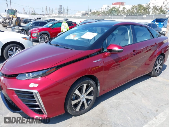 2019 Toyota Mirai with VIN JTDBVRBD3KA007083, listed as a IAAI auction lot 42172756 with 59,270 mi miles and . Bid and sale history available at carsss.com. Image 18.