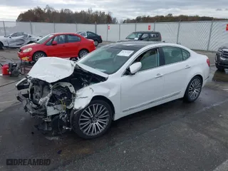 2014 Kia Cadenza Premium with VIN KNALN4D75E5133471, listed as a IAAI auction lot 40763295 with NaN miles. Bid and sale history available at carsss.com. Image 2.
