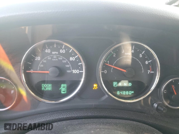 2018 Jeep Wrangler Unlimited Sport S with VIN 1C4BJWDG5JL846821, listed as a Copart auction lot 53310315 with 84,880 mi miles and Salvage title. Bid and sale history available at DreamBid. Image 9.