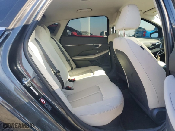 2021 Hyundai Sonata Hybrid SEL with VIN KMHL34JJ8MA018941, listed as a Copart auction lot 83342544 with 86,015 mi miles and Salvage Title. Bid and sale history available at carsss.com. Image 10.