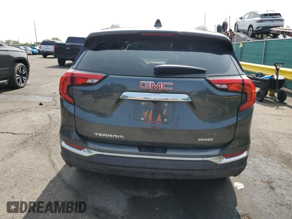 2020 GMC Terrain SLT z VIN 3GKALVEV1LL125257, wystawiony jako Copart lot #59213155 z przebiegiem 79 243 mil mil oraz Szkoda całkowita • Salvage title. Historia ofert i sprzedaży dostępna na DreamBid. Obrazek 6.