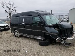 2004 Chevrolet Express Passenger with VIN 1GBFG15T841226225, listed as a Copart auction lot 44023515 with Not provided miles and Non repairable. Bid and sale history available at DreamBid. Image 11.