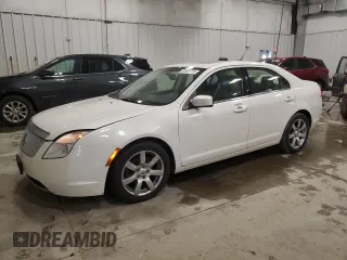 2010 Mercury Milan Premier with VIN 3MEHM0JG2AR628287, listed as a Copart auction lot 52923775 with 144,623 mi miles and Non Repairable. Bid and sale history available at carsss.com. Image 1.