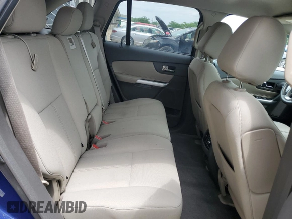 2013 Ford Edge SE with VIN 2FMDK3GC3DBB20839, listed as a Copart auction lot 59858025 with 93,398 mi miles and Salvage title. Bid and sale history available at DreamBid. Image 11.
