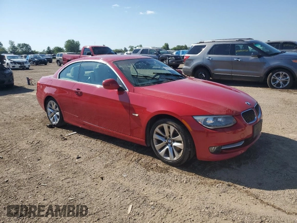 2012 BMW 3 Series 328i with VIN WBADW3C53CE823227, listed as a Copart auction lot 62693515 with 100,514 mi miles and Salvage title. Bid and sale history available at DreamBid. Image 4.