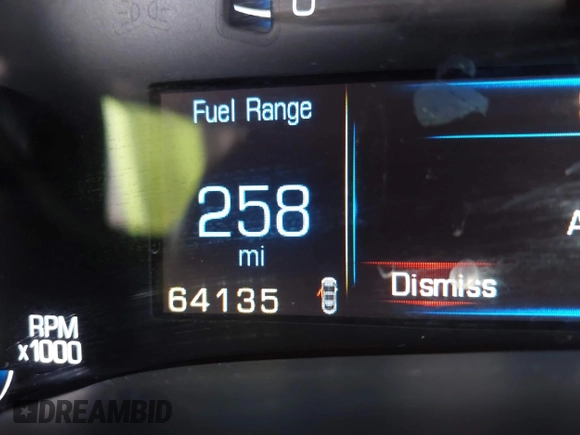 2015 Cadillac SRX Premium Collection with VIN 3GYFNDE37FS627697, listed as a IAAI auction lot 42354811 with 64,135 mi miles and . Bid and sale history available at DreamBid. Image 16.