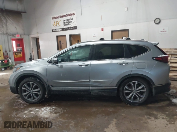 2020 Honda CR-V Touring with VIN 7FARW2H96LE000275, listed as a IAAI auction lot 41600759 with 78,078 mi miles and . Bid and sale history available at DreamBid. Image 14.