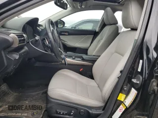2015 Lexus IS 250 with VIN JTHBF1D24F5056803, listed as a Copart auction lot 56055405 with 104,803 mi miles and Clean title. Bid and sale history available at DreamBid. Image 7.
