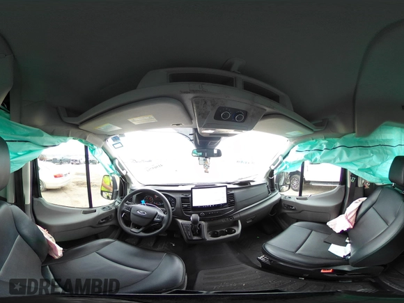 2023 Ford Transit Passenger XL with VIN 1FBAX2C85PKC08858, listed as a IAAI auction lot 41505754 with 45,897 mi miles and . Bid and sale history available at DreamBid. Image 18.