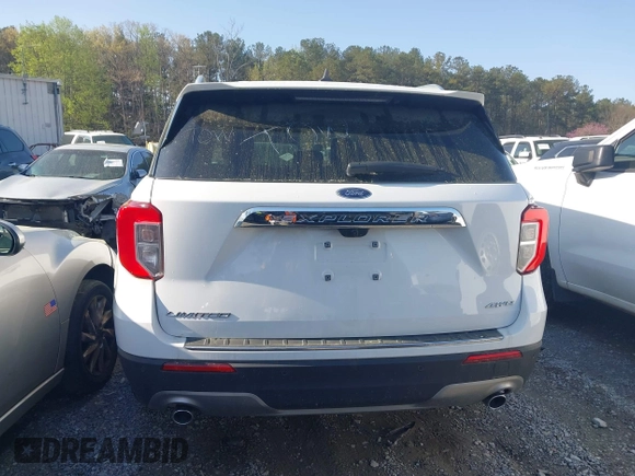 2023 Ford Explorer Limited with VIN 1FMSK8FH1PGB63526, listed as a IAAI auction lot 41931170 with 19,932 mi miles. Bid and sale history available at carsss.com. Image 16.
