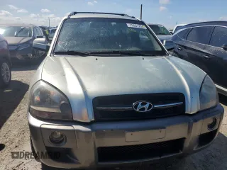 2008 Hyundai Tucson SE with VIN KM8JN12D28U895860, listed as a Copart auction lot 75031204 with 59,376 mi miles and Non Repairable. Bid and sale history available at carsss.com. Image 5.
