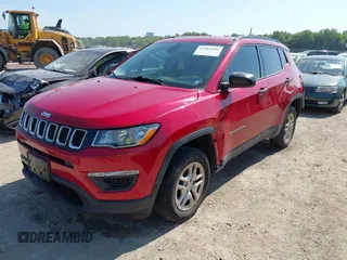 2017 Jeep Compass Sport z VIN 3C4NJDAB4HT642441, wystawiony jako IAAI lot #42564509 z przebiegiem 133 483 mil mil oraz . Historia ofert i sprzedaży dostępna na DreamBid. Obrazek 18.