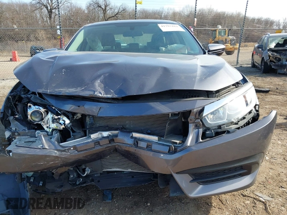 2016 Honda Civic Sedan LX with VIN 19XFC2F59GE002489, listed as a IAAI auction lot 41797162 with 34,284 mi miles. Bid and sale history available at carsss.com. Image 12.