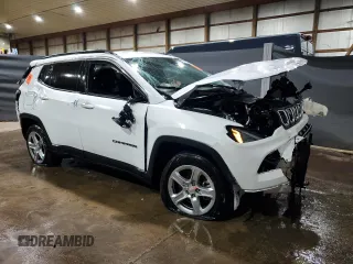 2023 Jeep Compass Latitude с VIN 3C4NJDBN8PT566942, выставлен на аукционе Copart как лот 59552205 с пробегом 26 731 миль миль и На запчасти • Non repairable. История ставок и продаж доступна на DreamBid. Изображение 4.