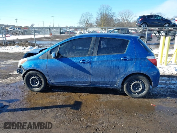 2013 Toyota Yaris L with VIN JTDKTUD32DD545255, listed as a IAAI auction lot 41356657 with 170,692 mi miles. Bid and sale history available at carsss.com. Image 15.