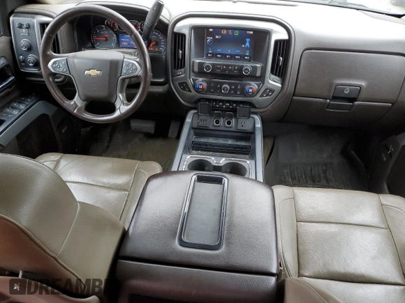 2014 Chevrolet Silverado 1500 LTZ with VIN 1GCVKSEC0EZ140325, listed as a Copart auction lot 52954845 with 128,231 mi miles and Salvage Title. Bid and sale history available at DreamBid. Image 8.