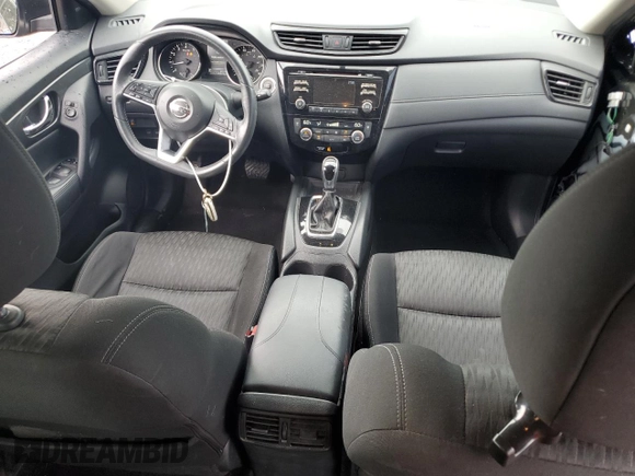 2017 Nissan Rogue SV with VIN KNMAT2MT6HP501697, listed as a Copart auction lot 63013915 with 49,510 mi miles and Salvage title. Bid and sale history available at DreamBid. Image 8.