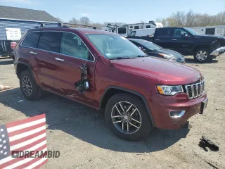 2018 Jeep Grand Cherokee Limited with VIN 1C4RJFBG1JC238506, listed as a Copart auction lot 54502015 with 88,738 mi miles and Salvage title. Bid and sale history available at DreamBid. Image 4.