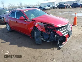 2009 Cadillac CTS RWD w/1SB with VIN 1G6DV57V890163710, listed as a IAAI auction lot 41827499 with 89,034 mi miles. Bid and sale history available at carsss.com. Image 1.