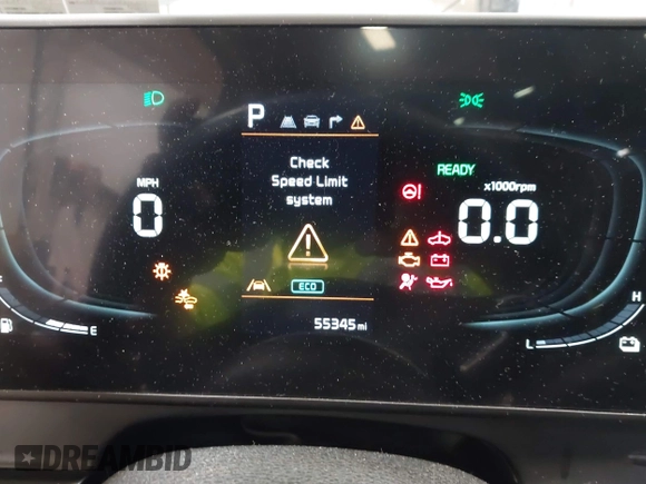 2023 Kia Sportage EX with VIN KNDPVCAG8P7040809, listed as a IAAI auction lot 42222979 with 55,345 mi miles and . Bid and sale history available at DreamBid. Image 7.