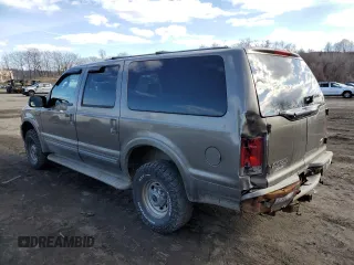 2005 Ford Excursion Limited with VIN 1FMNU43S25EB45643, listed as a Copart auction lot 44192835 with 153,622 mi miles and Salvage title. Bid and sale history available at DreamBid. Image 2.