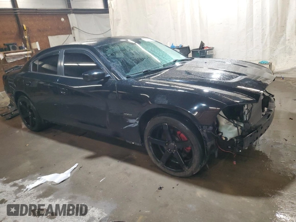 2013 Dodge Charger RT Plus with VIN 2C3CDXDT7DH683772, listed as a Copart auction lot 49431355 with 46,686 mi miles and Salvage Title. Bid and sale history available at carsss.com. Image 4.