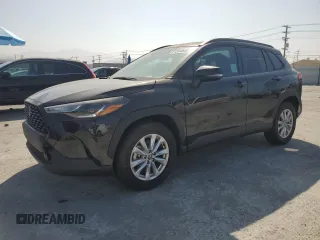 2023 Toyota Corolla Cross LE with VIN 7MUCAABG1PV050123, listed as a Copart auction lot 61384845 with 30,712 mi miles and Salvage title. Bid and sale history available at DreamBid. Image 1.