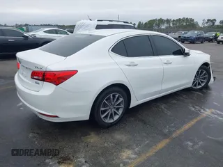 2020 Acura TLX with VIN 19UUB1F39LA003045, listed as a IAAI auction lot 41508499 with 83,326 mi miles. Bid and sale history available at carsss.com. Image 4.