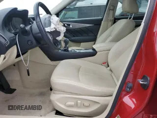 2016 Infiniti Q50 Premium with VIN JN1EV7AP8GM302802, listed as a Copart auction lot 88995315 with Not provided miles and Salvage title. Bid and sale history available at DreamBid. Image 7.