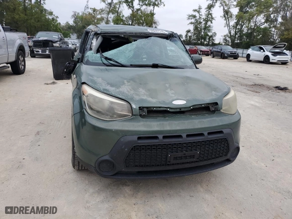 2014 Kia Soul with VIN KNDJN2A23E7004415, listed as a Copart auction lot 50247745 with 153,440 mi miles and Salvage Title. Bid and sale history available at carsss.com. Image 5.