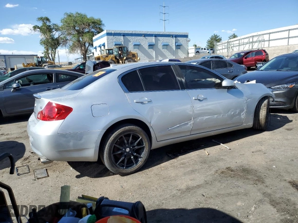 2007 Infiniti G35 Journey with VIN JNKBV61E87M724785, listed as a Copart auction lot 57032044 with Not Provided miles and Non Repairable. Bid and sale history available at DreamBid. Image 3.