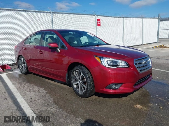 2017 Subaru Legacy Limited with VIN 4S3BNEN64H3036255, listed as a IAAI auction lot 41791344 with 205,106 mi miles. Bid and sale history available at carsss.com. Image 1.