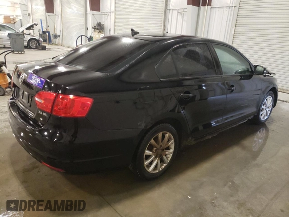 2011 Volkswagen Jetta Sedan SE with VIN 3VWDX7AJ5BM324037, listed as a Copart auction lot 87184494 with 163,143 mi miles and Salvage Title. Bid and sale history available at carsss.com. Image 3.