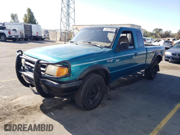 1993 Ford Ranger XLT with VIN 1FTDR15X3PPA91687, listed as a Copart auction lot 75474584 with 71,610 mi miles and Salvage Title. Bid and sale history available at DreamBid. Image 1.