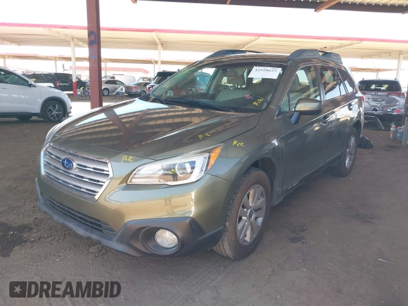 2017 Subaru Outback Premium with VIN 4S4BSACC3H3400851, listed as a IAAI auction lot 42518625 with 89,499 mi miles and . Bid and sale history available at DreamBid. Image 17.