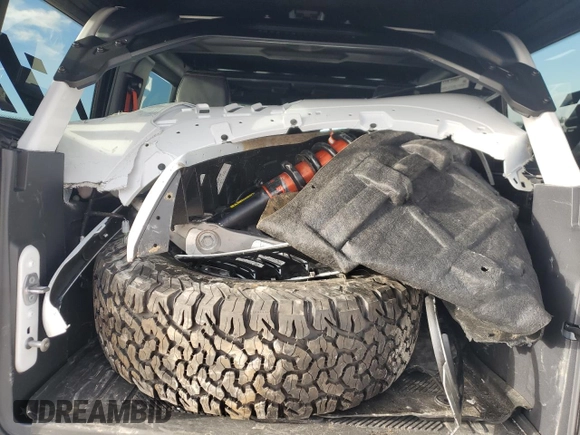 2024 Ford Bronco Raptor z VIN 1FMEE0RR0RLA38568, wystawiony jako Copart lot #41810505 z przebiegiem 168 mil mil oraz Szkoda całkowita • Salvage title. Historia ofert i sprzedaży dostępna na DreamBid. Obrazek 12.