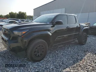 2024 Toyota Tacoma SR5 z VIN 3TYKB5FN9RT000743, wystawiony jako Copart lot #55725665 z przebiegiem 12 070 mil mil oraz Szkoda całkowita • Salvage title. Historia ofert i sprzedaży dostępna na DreamBid. Obrazek 1.