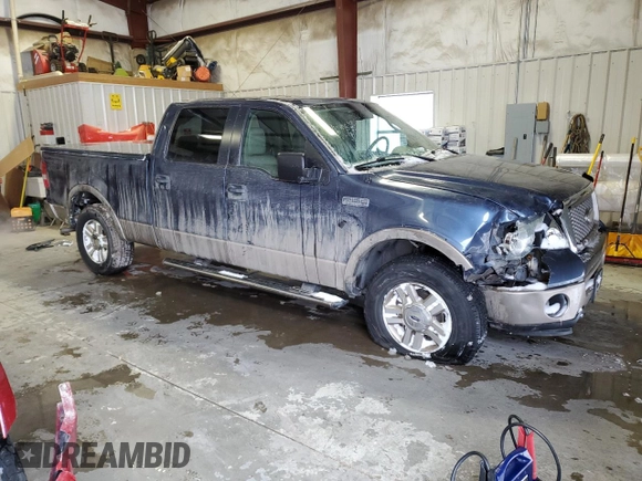 2006 Ford F-150 XLT with VIN 1FTPW14V46KD40984, listed as a Copart auction lot 44143115 with 163,856 mi miles and Clean Title. Bid and sale history available at carsss.com. Image 4.