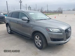 2014 Audi Q7 3.0T Premium Plus with VIN WA1LGAFE4ED018934, listed as a IAAI auction lot 41493684 with 123,625 mi miles. Bid and sale history available at carsss.com. Image 1.