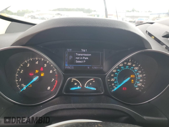 2013 Ford Escape Titanium with VIN 1FMCU9J94DUB00695, listed as a Copart auction lot 56633955 with 129,011 mi miles and Salvage title. Bid and sale history available at DreamBid. Image 9.