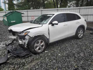 2023 Honda HR-V LX with VIN 3CZRZ2H32PM715175, listed as a Copart auction lot 56970815 with 37,217 mi miles and Salvage title. Bid and sale history available at DreamBid. Image 1.