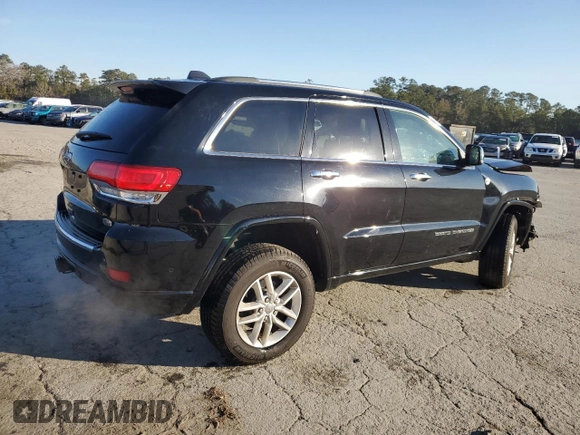 2017 Jeep Grand Cherokee Overland with VIN 1C4RJFCG4HC865483, listed as a Copart auction lot 43138375 with 71,884 mi miles and Salvage Title. Bid and sale history available at carsss.com. Image 3.