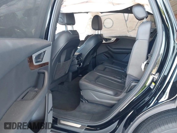 2017 Audi Q7 Premium Plus with VIN WA1LHAF75HD040203, listed as a IAAI auction lot 42064687 with 100,845 mi miles and . Bid and sale history available at DreamBid. Image 8.
