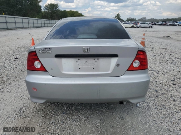 2004 Honda Civic VP with VIN 1HGEM22114L049578, listed as a Copart auction lot 69796804 with 200,497 mi miles and Salvage Title. Bid and sale history available at carsss.com. Image 6.