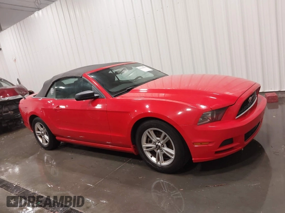 2013 Ford Mustang V6 with VIN 1ZVBP8EM7D5224564, listed as a IAAI auction lot 42148843 with 121,289 mi miles and . Bid and sale history available at DreamBid. Image 13.