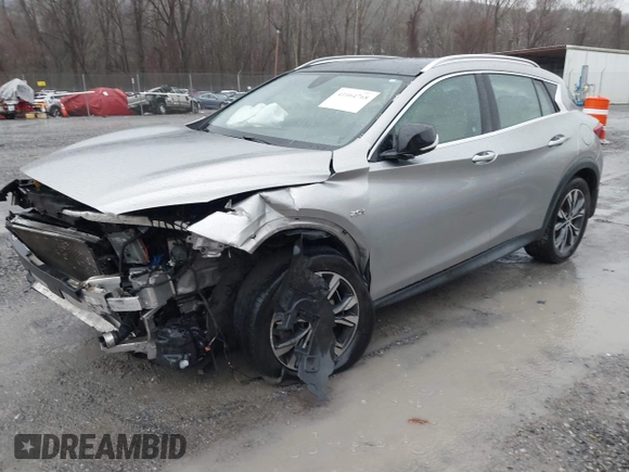 2018 Infiniti QX30 Luxury with VIN SJKCH5CR9JA058968, listed as a IAAI auction lot 41064768 with 64,687 mi miles and . Bid and sale history available at DreamBid. Image 17.