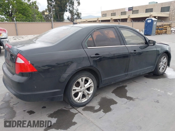 2012 Ford Fusion SE with VIN 3FAHP0HA1CR381248, listed as a IAAI auction lot 42120526 with 233,348 mi miles. Bid and sale history available at carsss.com. Image 4.