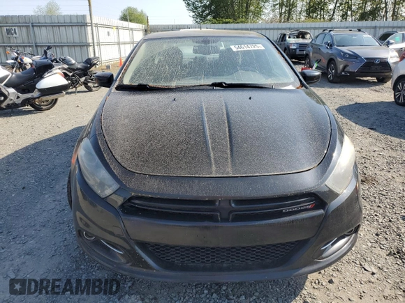 2013 Dodge Dart SXT with VIN 1C3CDFBH9DD107008, listed as a Copart auction lot 54614725 with 130,088 mi miles and Clean Title. Bid and sale history available at carsss.com. Image 5.